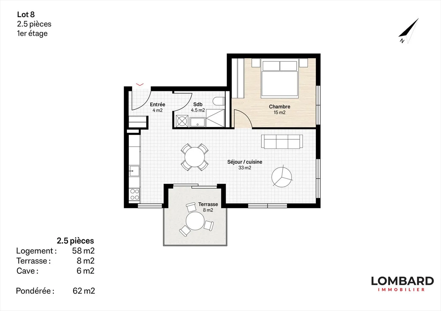 2.5 Room Apartment - Photo 6 of 6