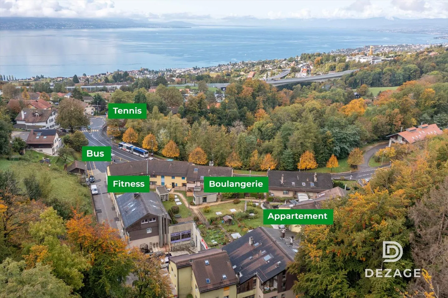 Appartement rénové en dernier étage, au calme à La Croix-sur-Lutry - Photo 12 sur 13