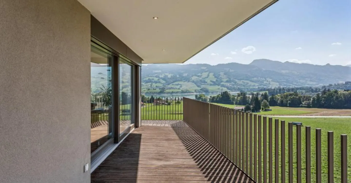 Sublime Duplex-Penthouse mit atemberaubendem Blick auf den Gruyère-See - Foto 4 von 11