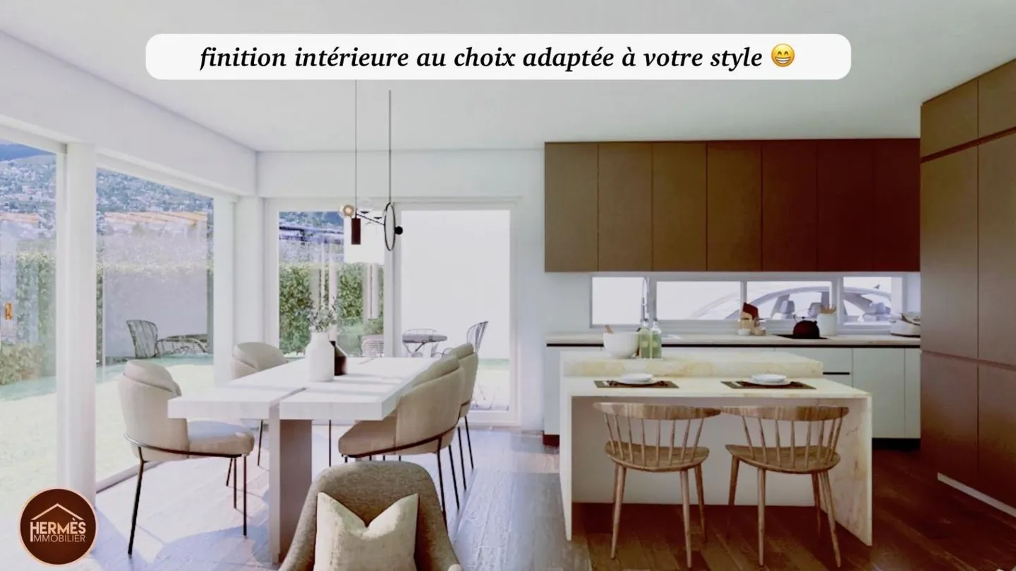 Moderne Villa in Bramois - Foto 8 von 13