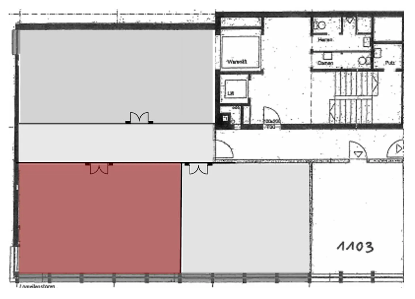 Zentrale Bürofläche zu Vermieten - Foto 2 von 2