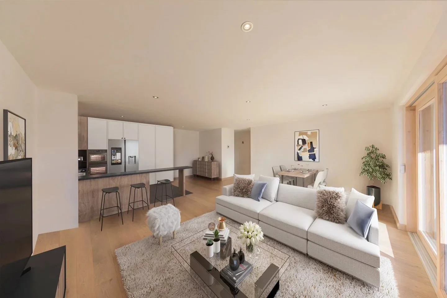 «Wunderschöne Bergwohnung mit Panoramablick» - Foto 3 von 4