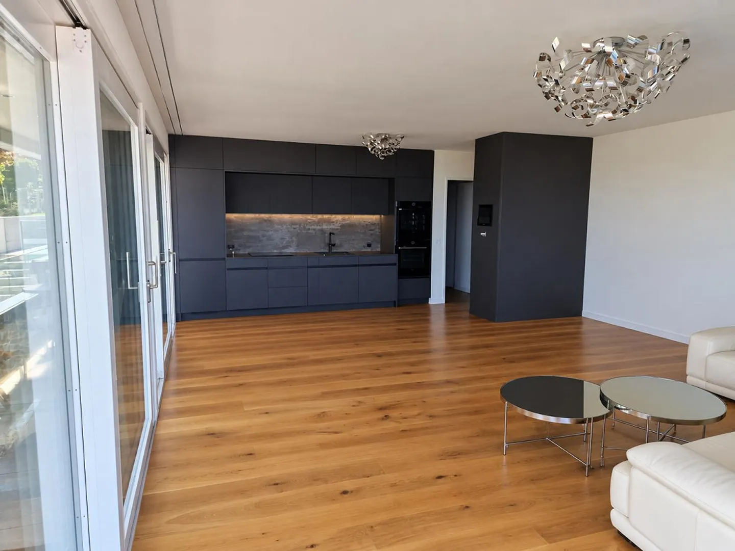 Atemberaubende Seen- und Bergblicke – modernes 2,5-Zimmer-Smart-Home-Apartment - Foto 3 von 9