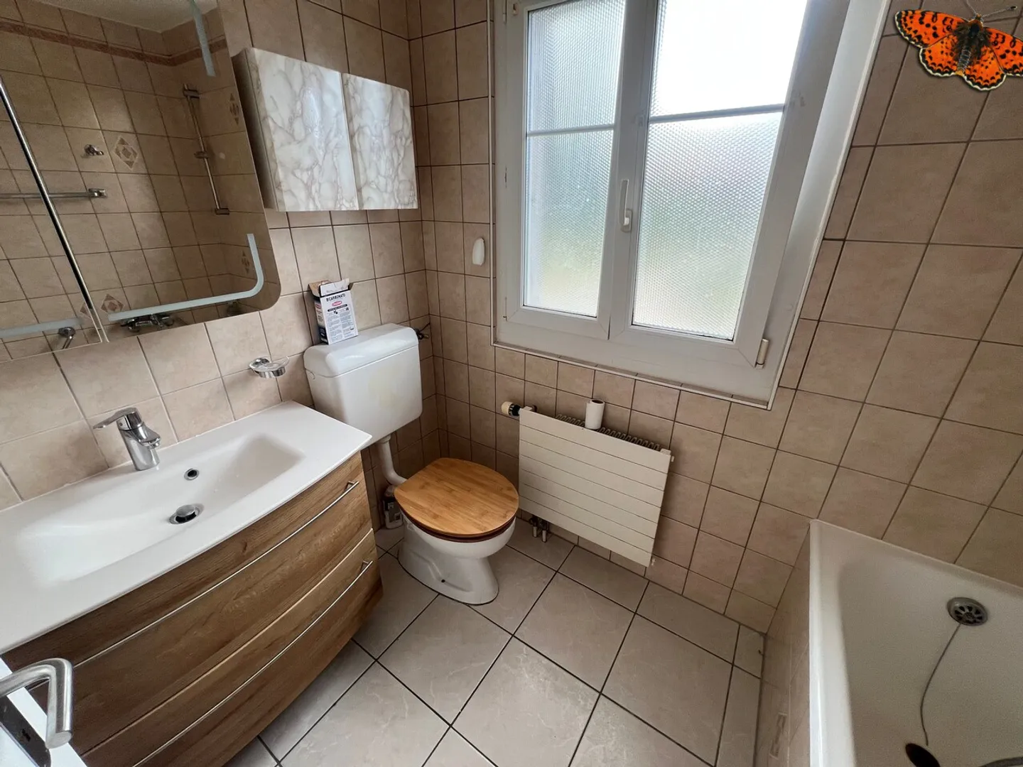 CHARMANTES 2 ½ ZIMMER IN EINEM FAMILIENHAUS VUADENS - Foto 11 von 14