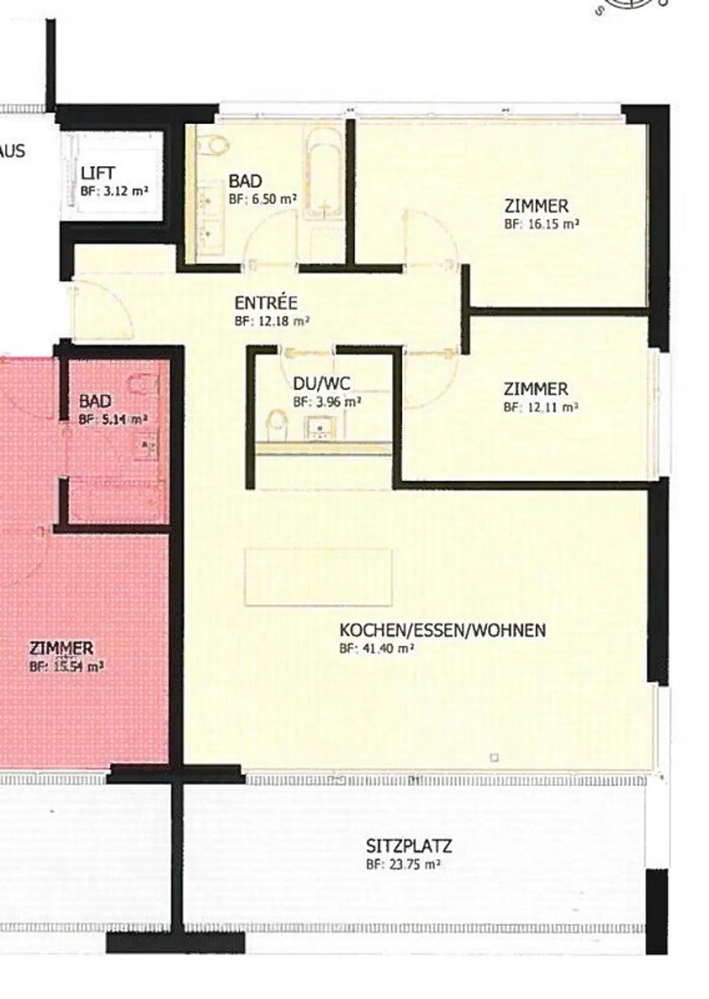 Charmante 3.5-Zimmerwohnung - Foto 7 von 7