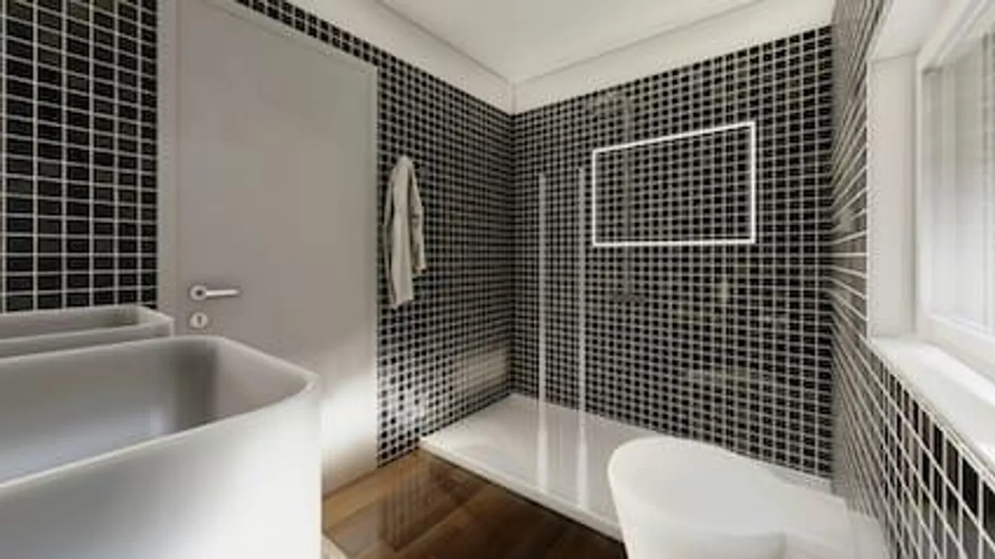 Villa con 4,5 camere, giardino e vista libera a Brè sopra Lugano - Foto 4 di 13