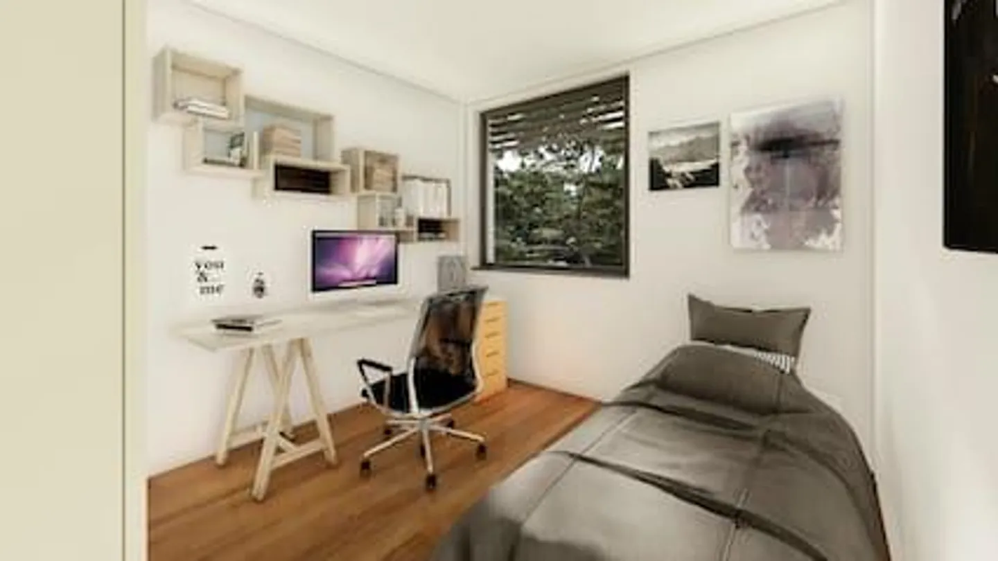 Villa con 4,5 camere, giardino e vista libera a Brè sopra Lugano - Foto 6 di 13