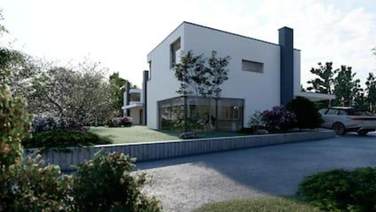 Villa con 4,5 camere, giardino e vista libera a Brè sopra Lugano - Foto 9 di 13