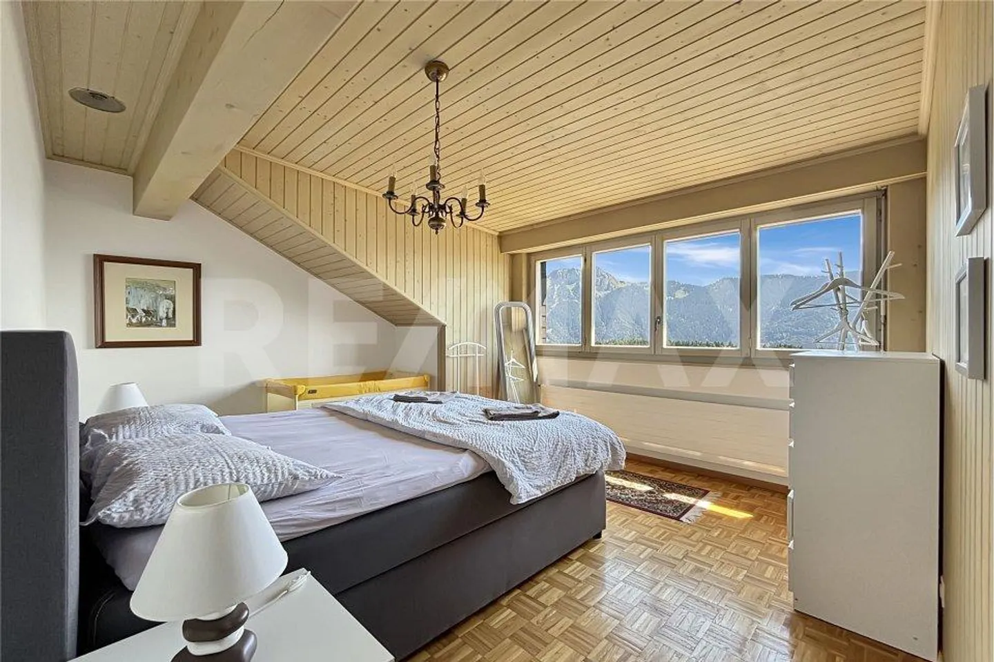 LEYSIN - Magnifico appartamento mansardato con vista mozzafiato - Foto 8 di 13
