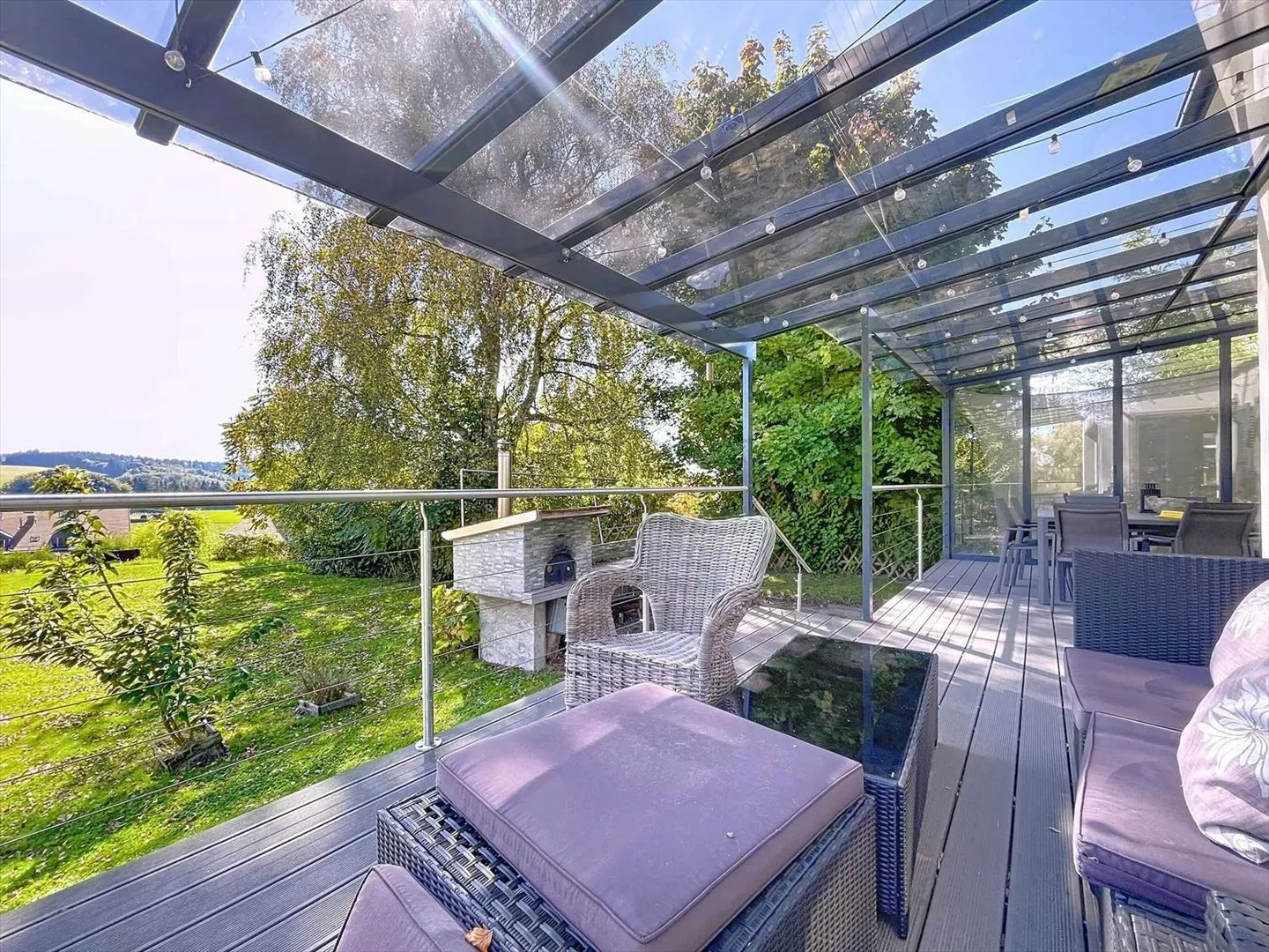 Maison bourgeoise rénovée au cadre champêtre - Photo 9 sur 12