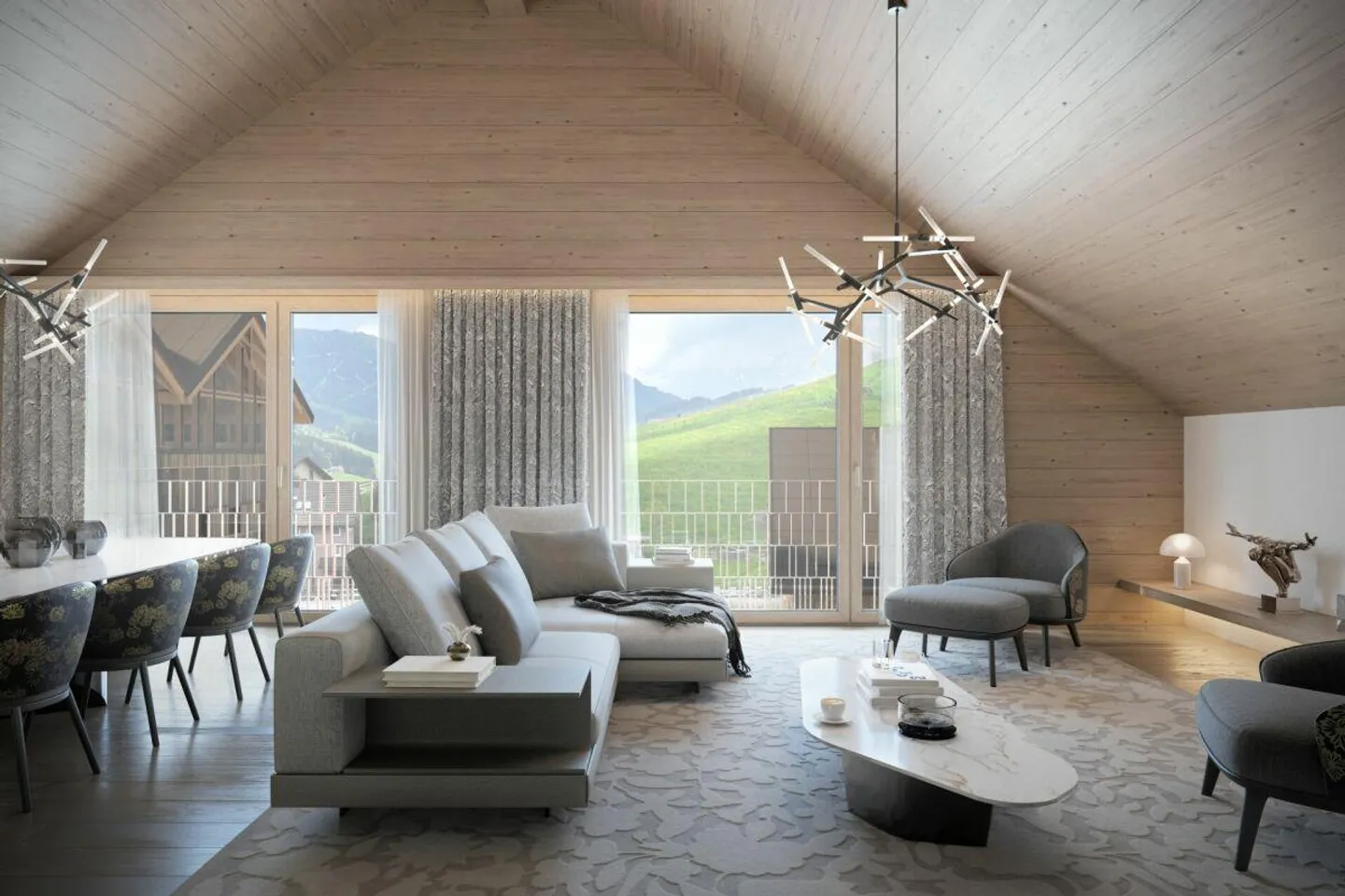 Luxuswohnungen im Appenzell - Foto 1 von 11