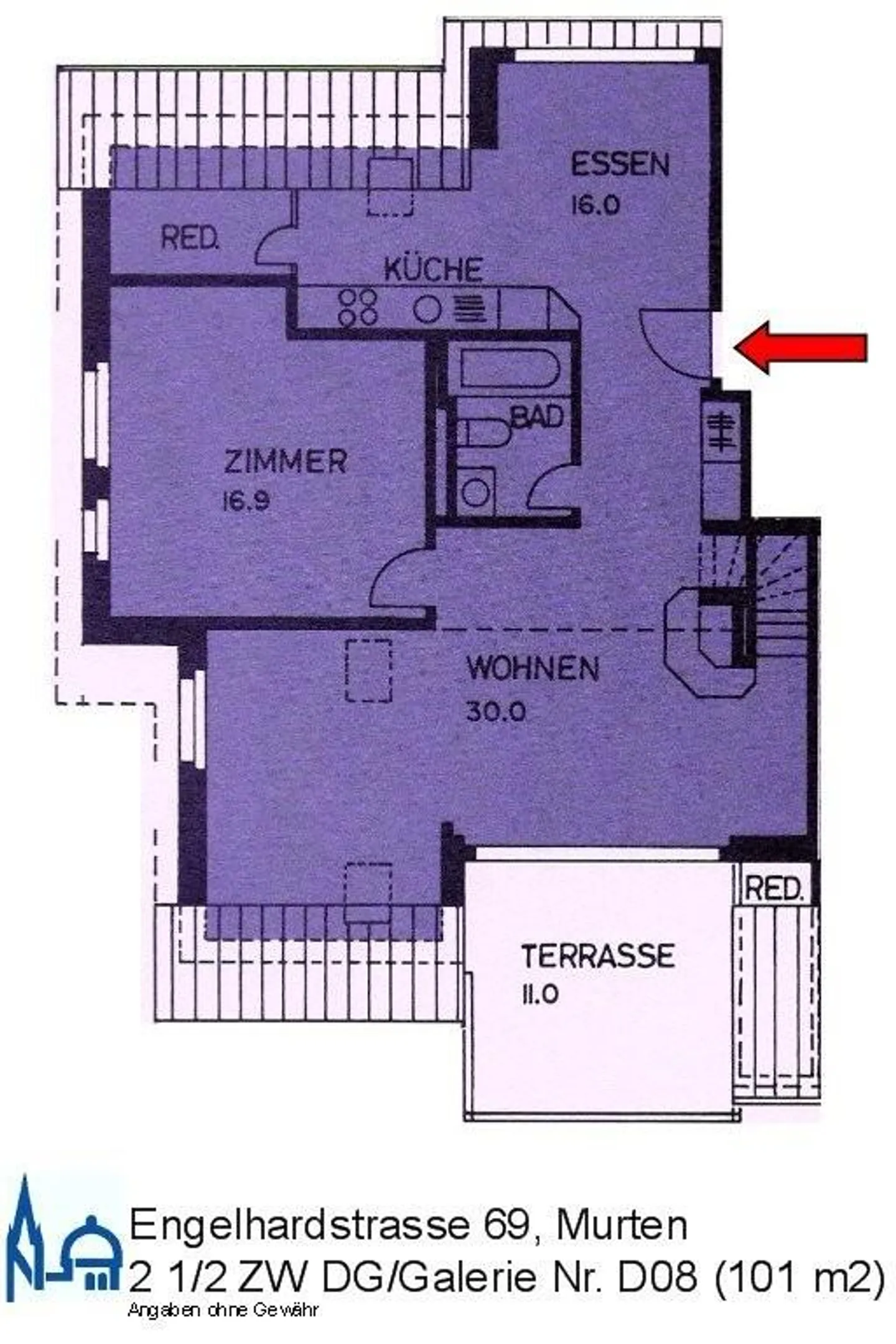 Wohntraum: Attika-Wohnung mit Galerie und Terrasse! - Foto 11 von 11