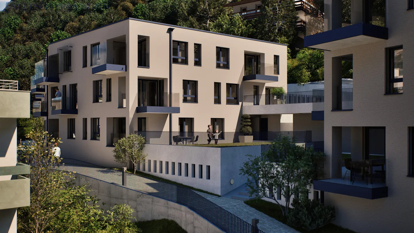 Projet de construction BACCHUS à Visp / VS - divers appartements disponibles - Photo 2 sur 4