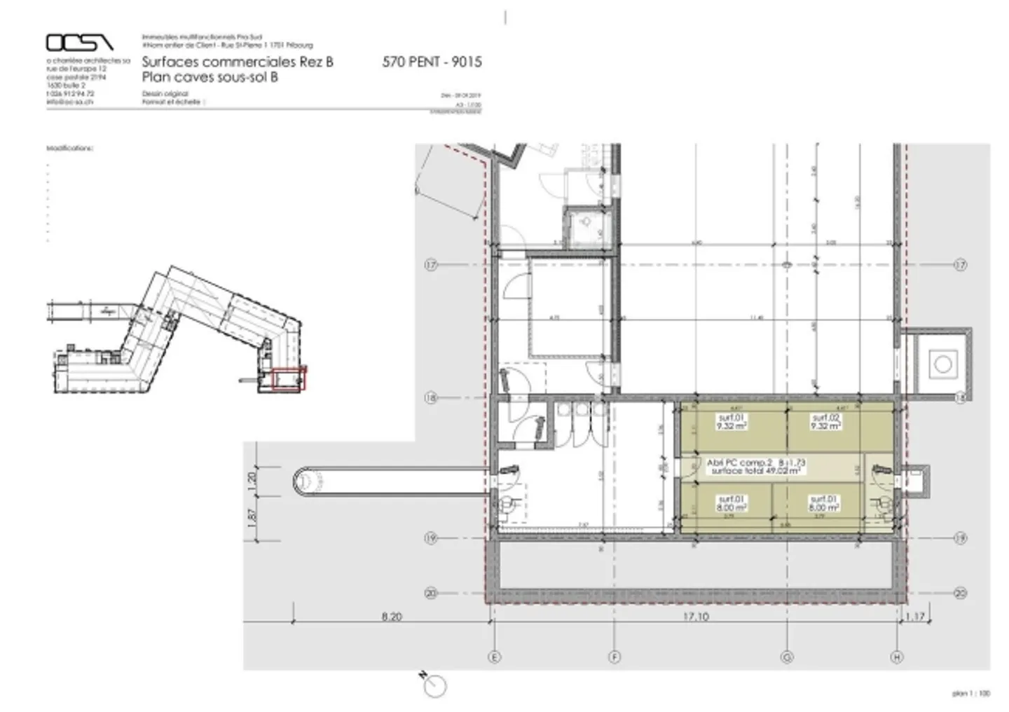 122 m² commercial space in immediate proximity to Coop - Photo 5 of 6