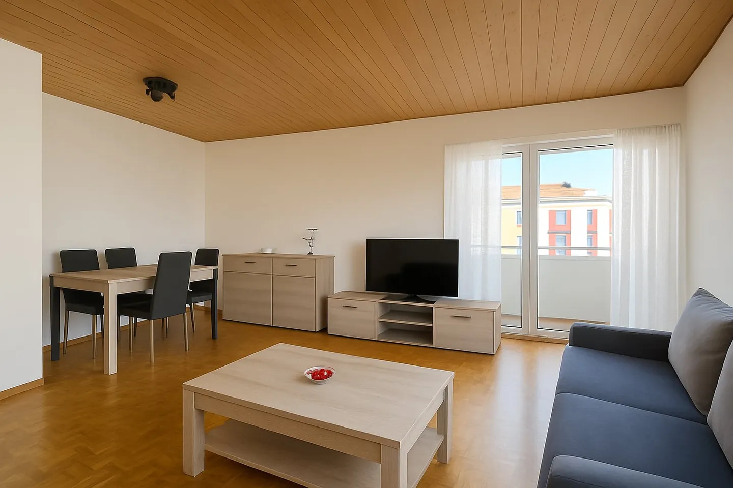 Appartement 2.5 pièces ensoleillé avec magnifique vue panoramique - Photo 2 sur 6