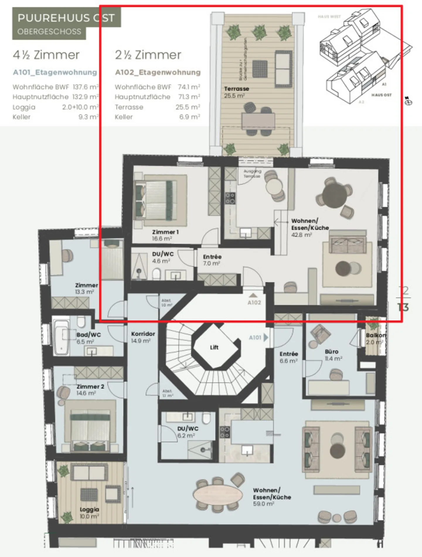 DEBUT DE LA CONSTRUCTION! Vie à la campagne près de la ville : Nouveaux appartements au cœur du village de Wermatswil - Photo 7 sur 7