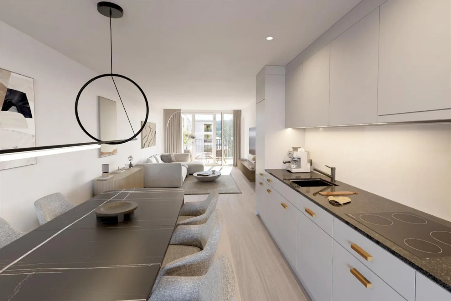 Appartement 3.5 pièces - Votre nouveau chez-vous à Brauipark, central, moderne, vivant... - Photo 3 sur 8