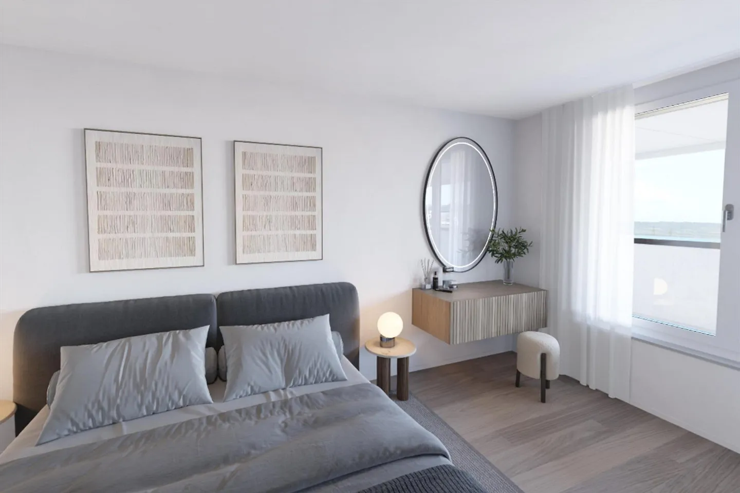 Appartement 3.5 pièces - Votre nouveau chez-vous à Brauipark, central, moderne, vivant... - Photo 4 sur 8