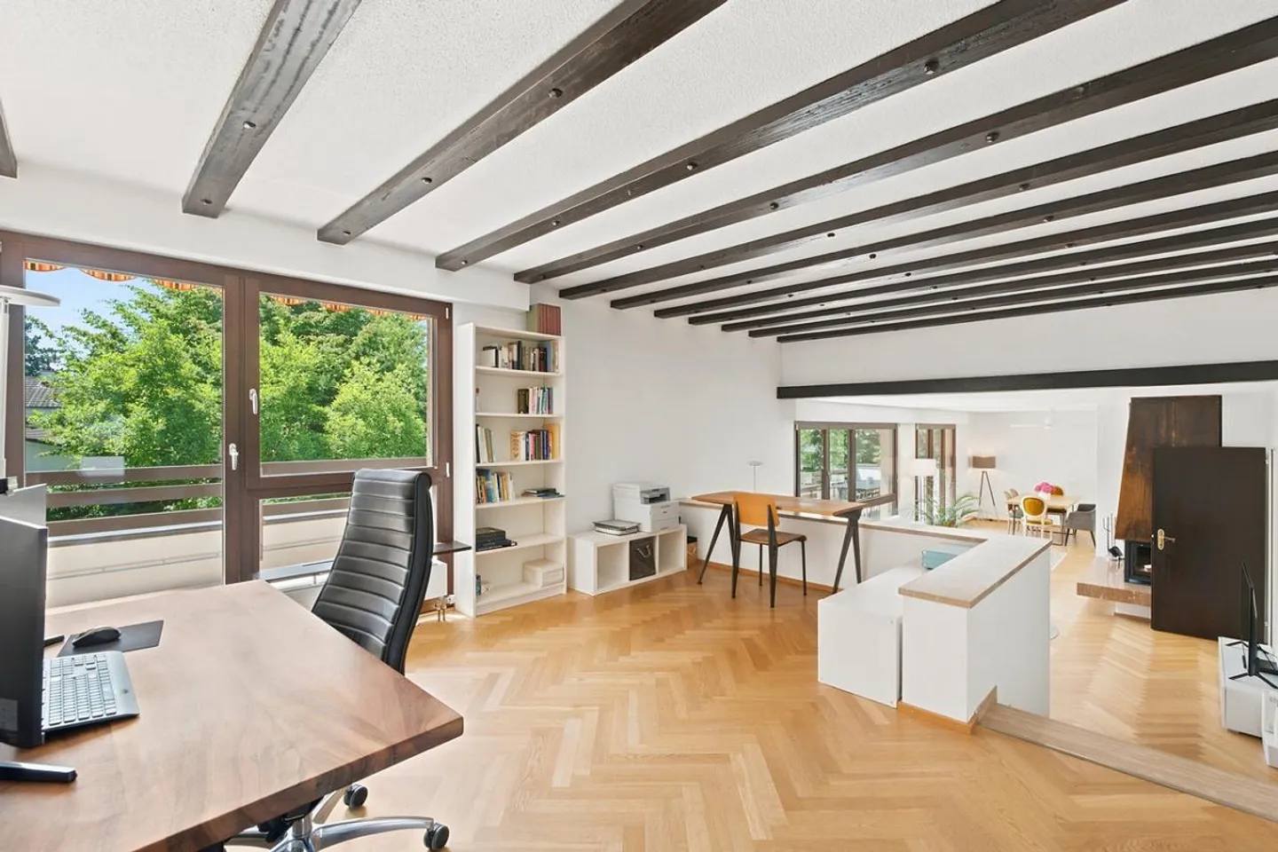 Grosszüguge 4,5 Zimmer Attika - Wohnen über den Baumkronen - Foto 6 von 16