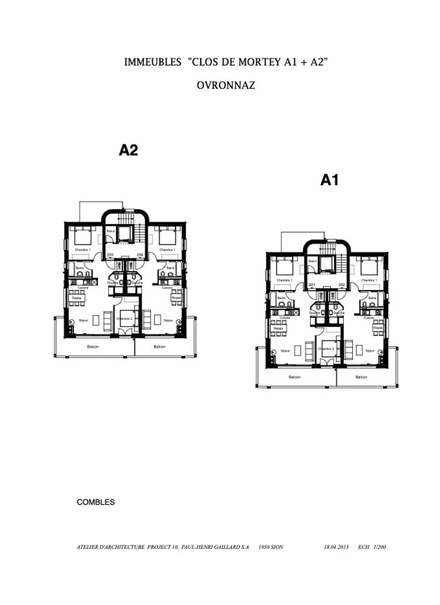 2 appartements avec 2,5 pièces et terrasse ou balcon orienté sud à Ovronnaz/VS - Photo 10 sur 12