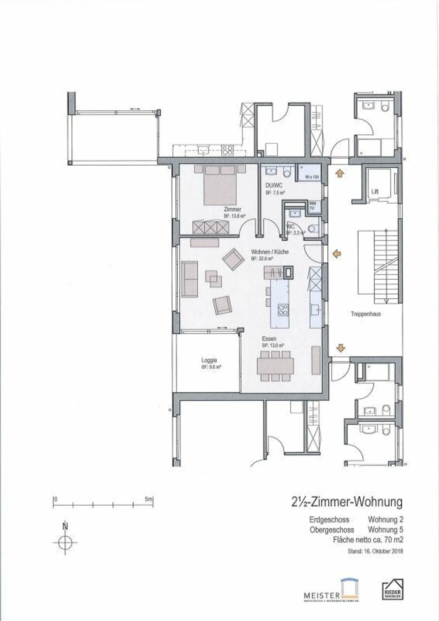 Top modern 2 1/2-room apartment, 70m2 - Photo 12 of 12