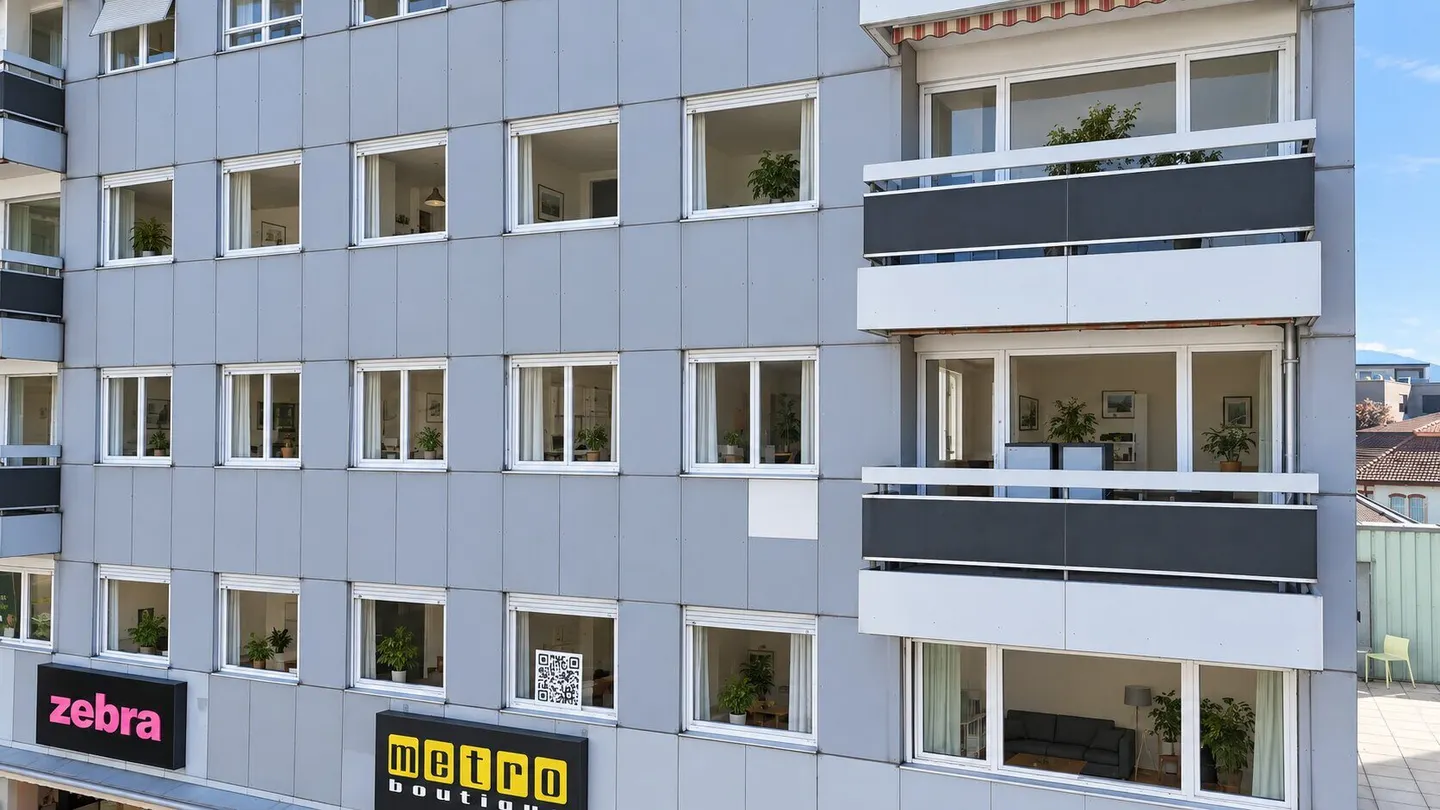 Appartement Charmant à Delémont - Photo 1 sur 13