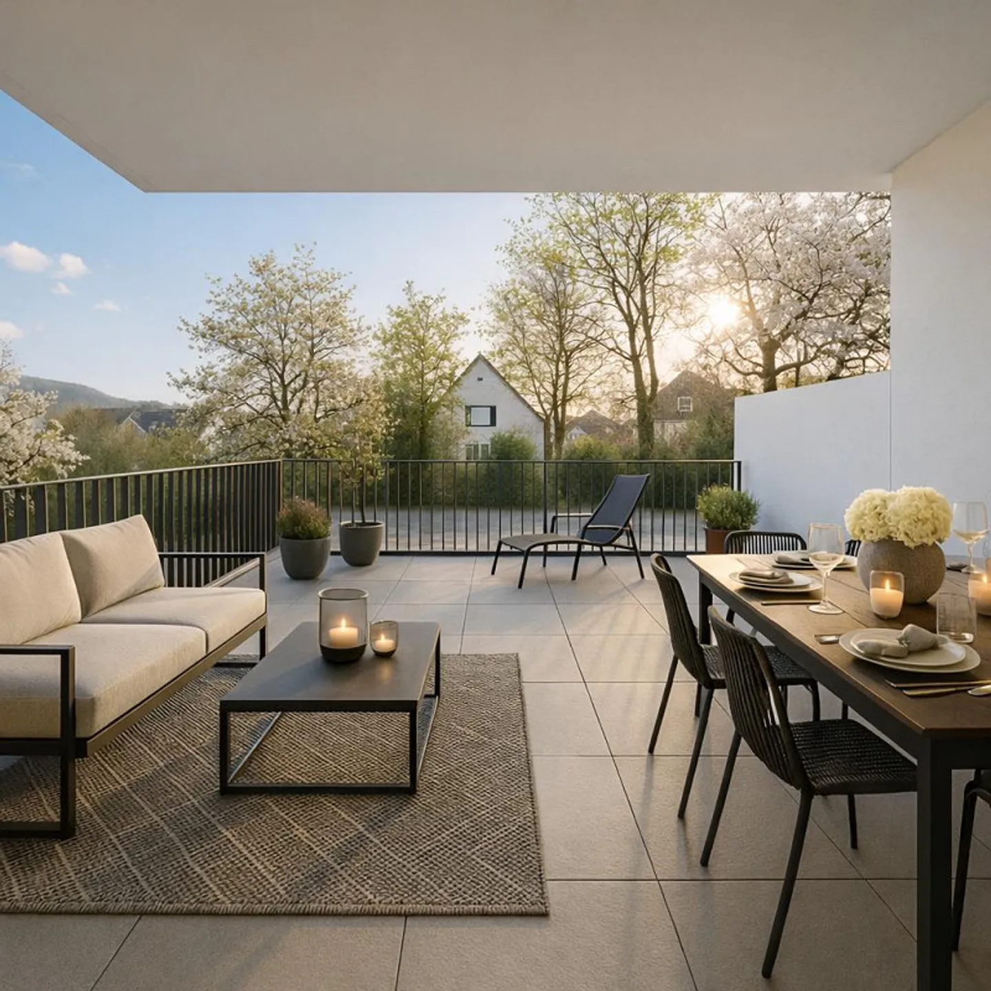 Exklusives Terrassenhaus mit Pool - Foto 12 von 15