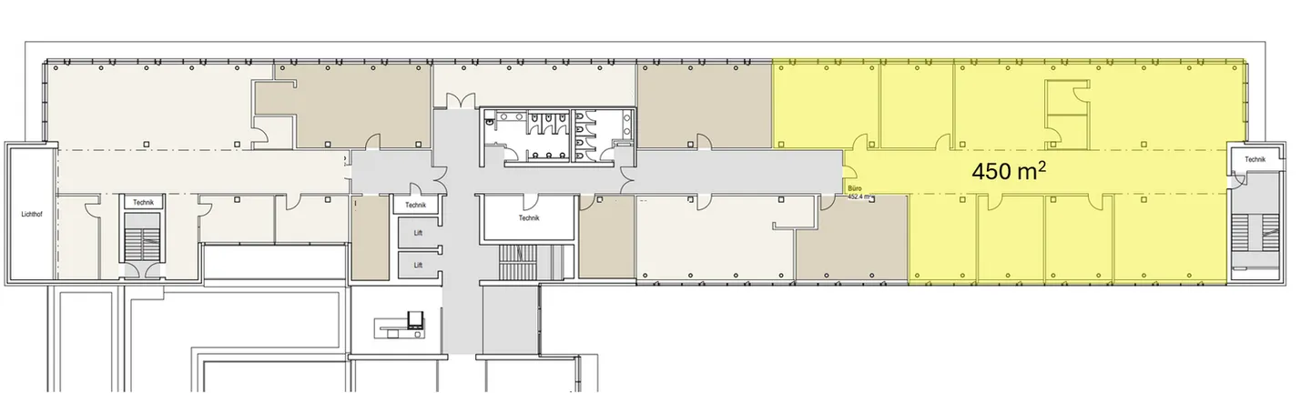 450 m² High-quality developed and ready-to-move-in office space - Photo 13 of 13