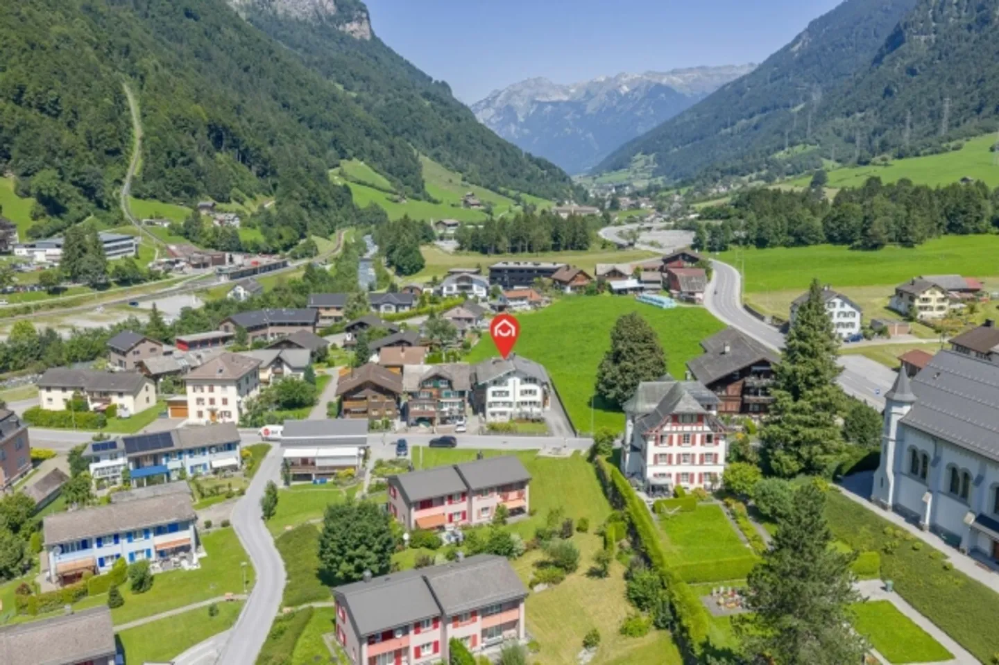 Casa indipendente di 4,5 stanze nel cuore di Linthal - Foto 12 di 13