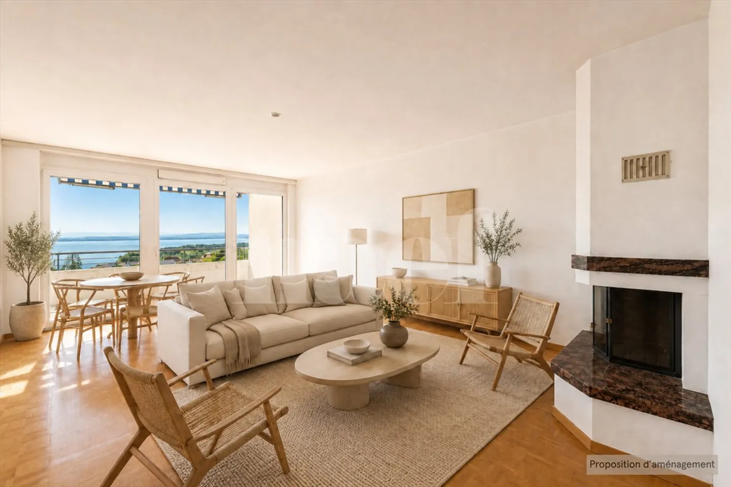 Appartement Charmant avec Vue sur le Lac - Photo 3 sur 13