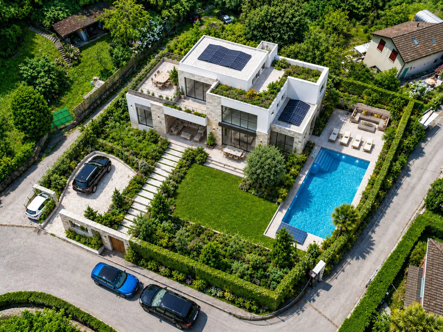 Building Plot in Lugano-Pazzallo: Quiet and Well-Connected Area - Photo 1 of 2