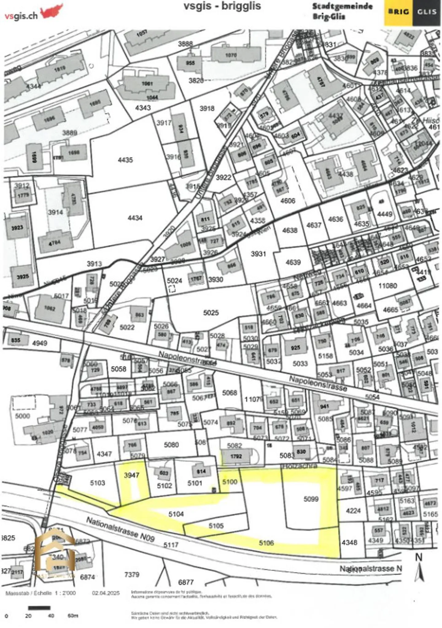 Exklusive Baulandchance am oberen Stadtrand von Brig-Glis - Foto 10 von 11