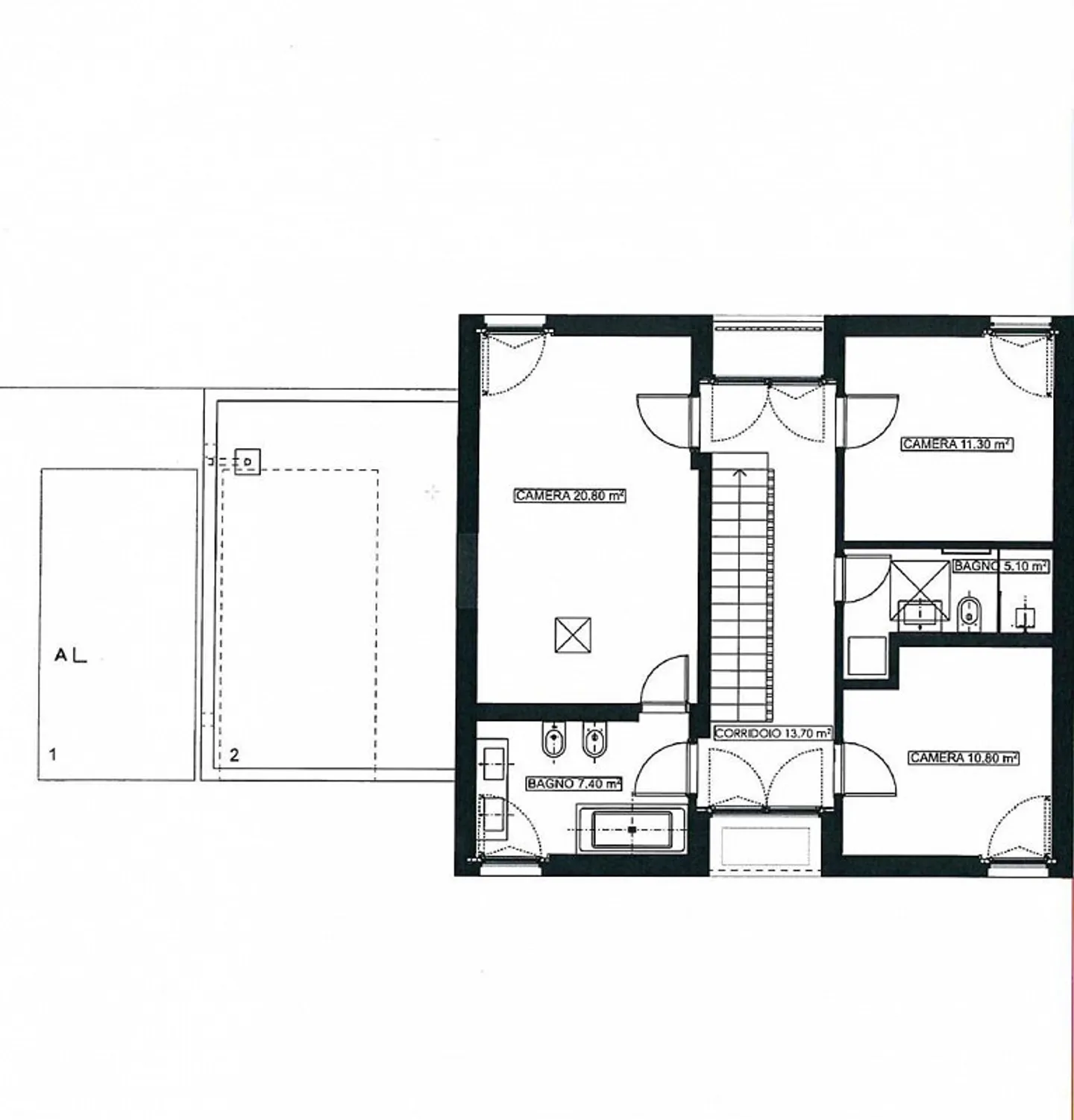 Moderne Villa in Kaldrerio - Foto 12 von 15