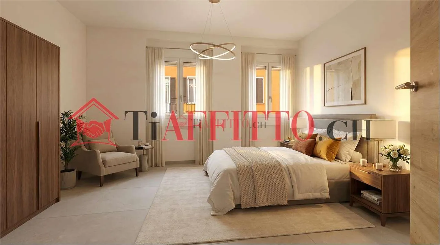 Modernes Familienapartment in Lugano - Foto 2 von 6