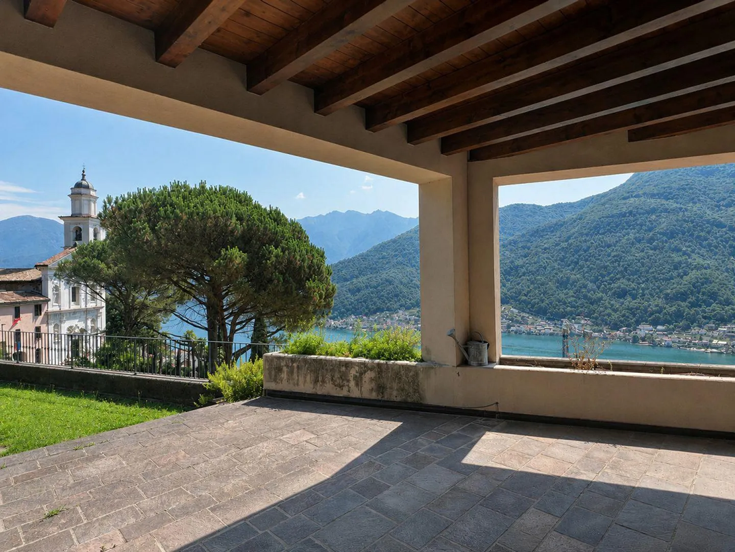 Elegantes Duplex mit Panoramablick auf den See - Foto 17 von 21