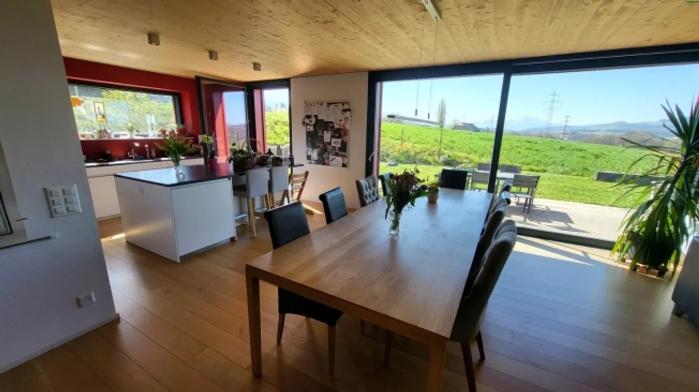 «HAUS 61/2 ZIMMER IN ARCONCIEL (FR), MÖBLIERT, BEFRISTET» - Foto 1 von 10