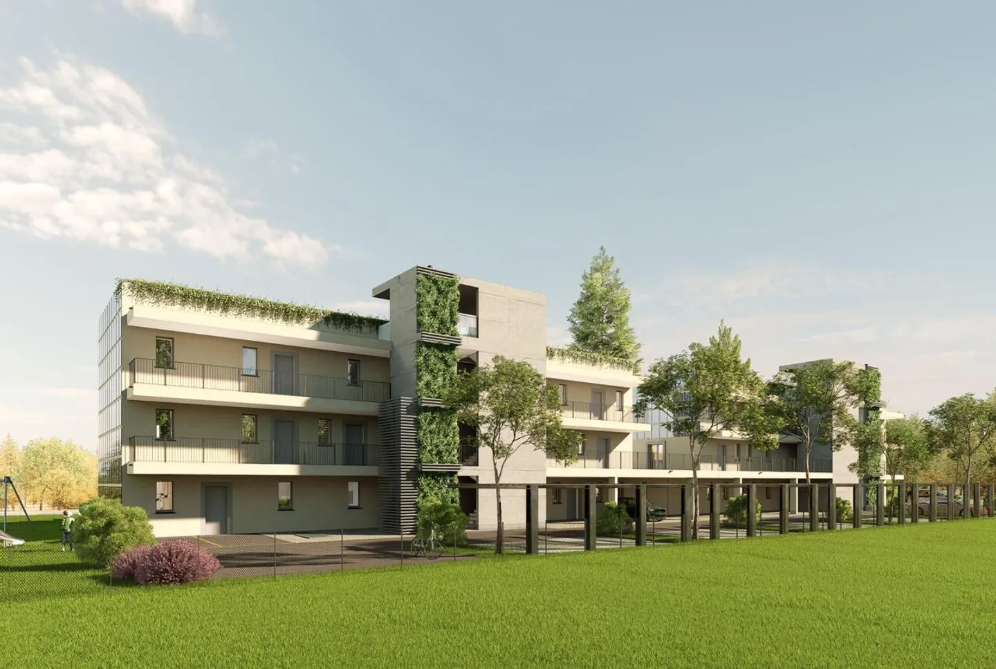 APPARTAMENTO 3.5 LOCALI CON GIARDINO DI NUOVA COSTRUZIONE - Foto 3 di 13