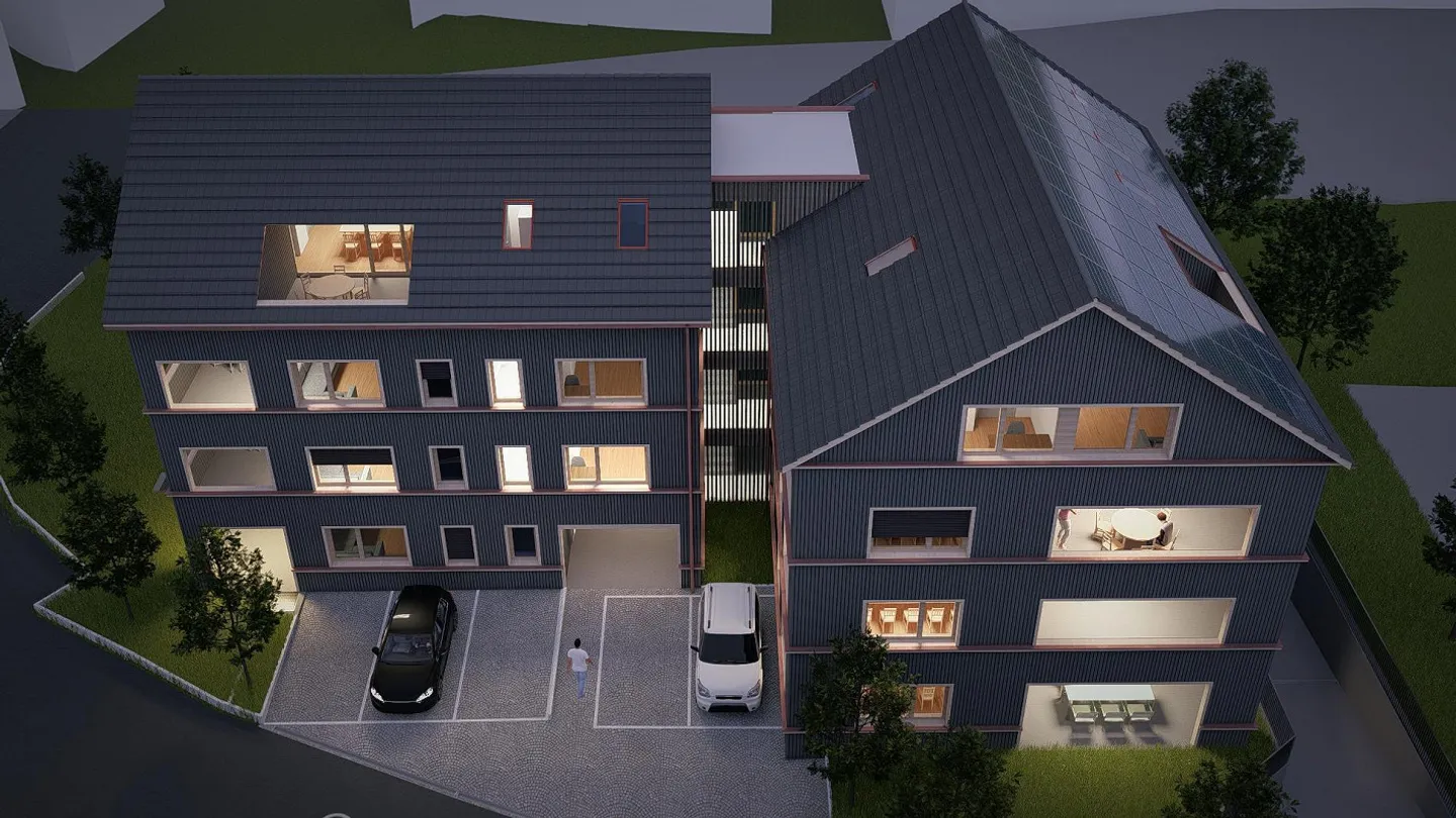 NOUVEAU "Lignum Duo" - Appartement de 4,5 pièces au dernier étage - Photo 6 sur 7