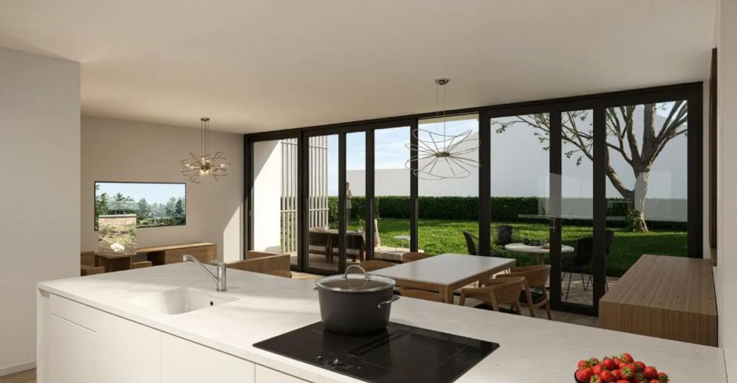Clos de Vignette - Duplex 4.5 rooms on the garden level - Photo 4 of 11