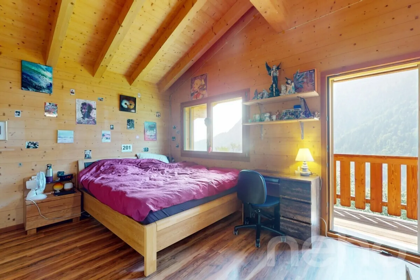 Geräumiges Chalet mit Bergblick - Foto 7 von 12