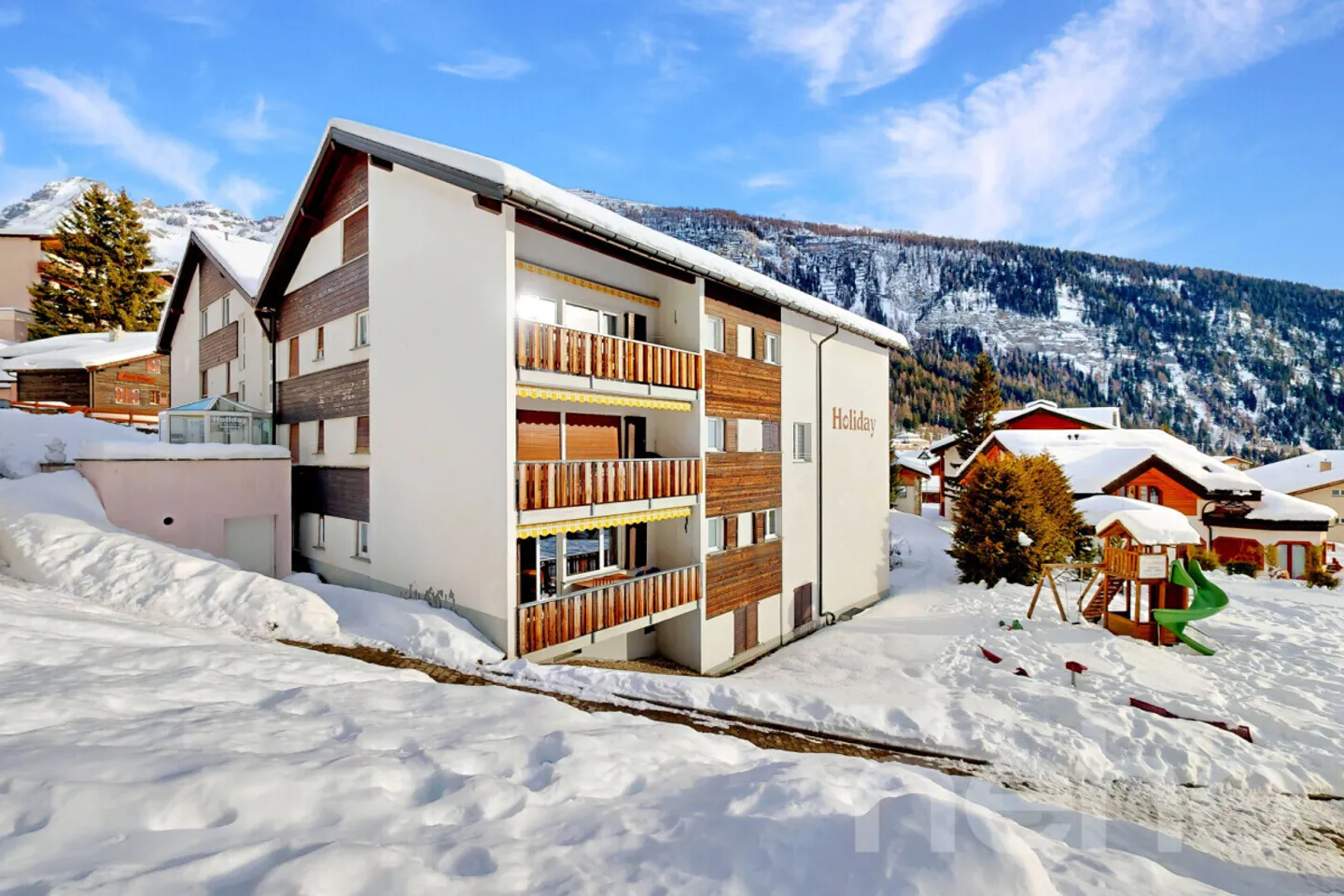 Charmante Wohnung in den Alpen - Foto 3 von 12