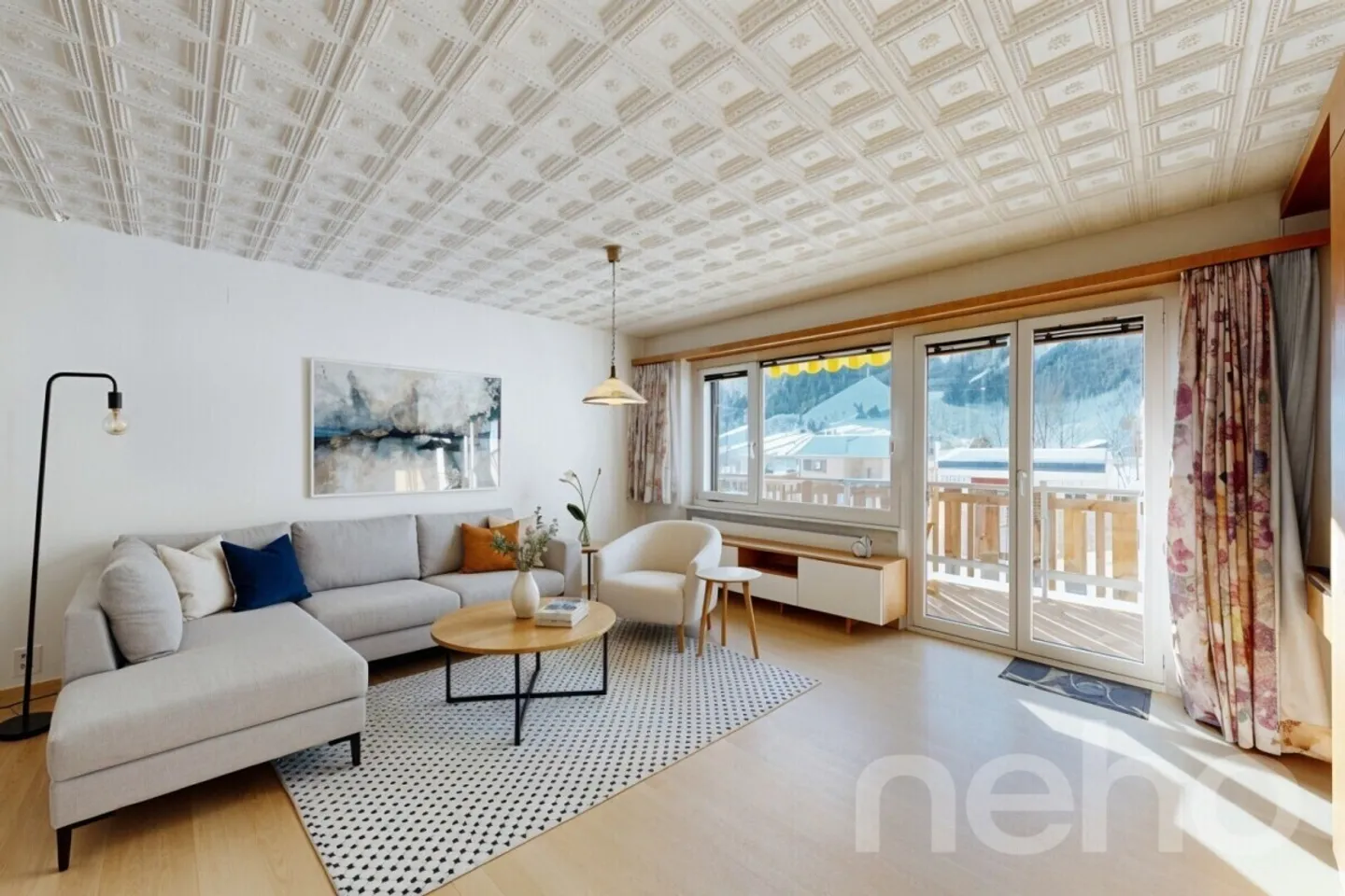 Charmante Wohnung in den Alpen - Foto 1 von 12