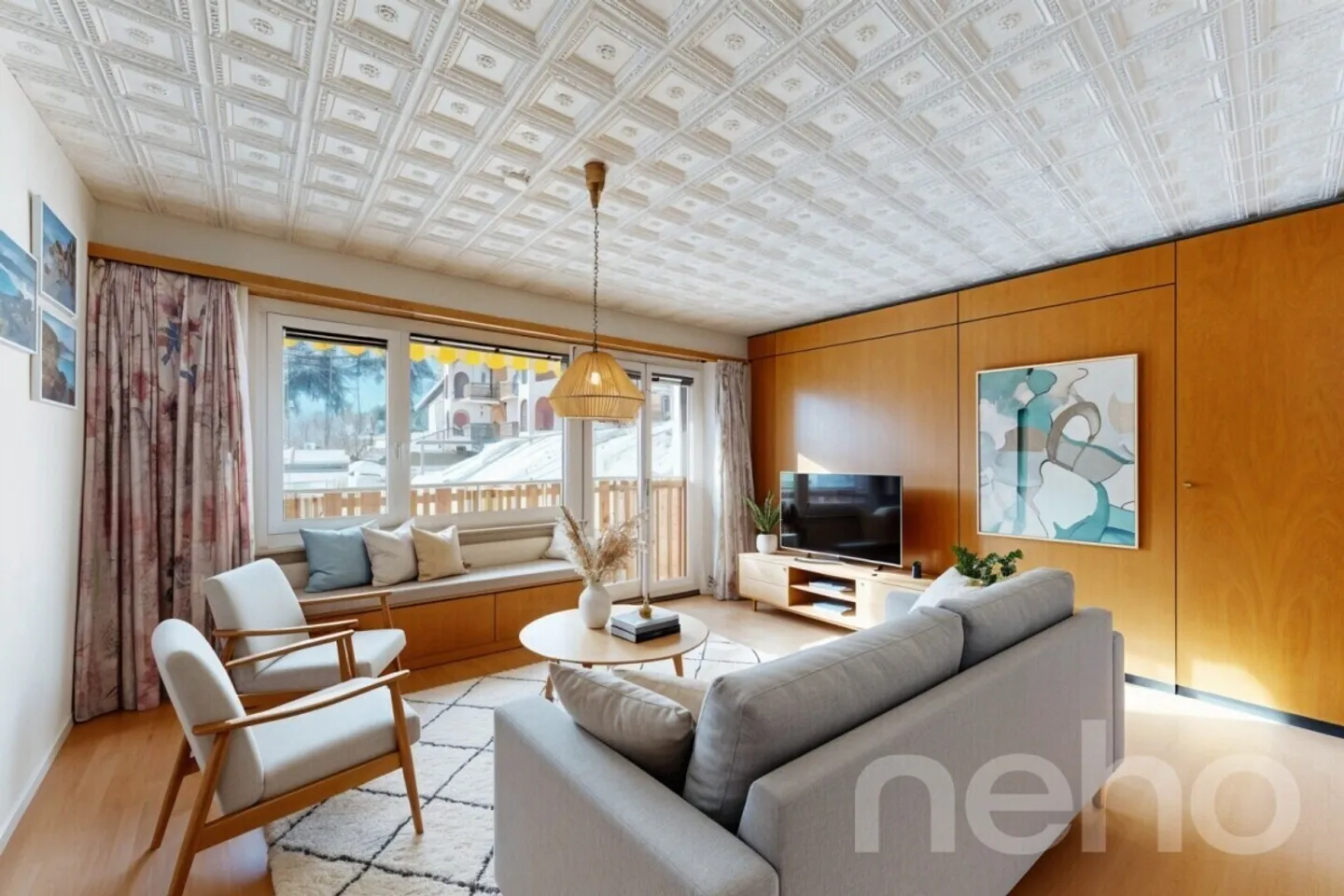 Charmante Wohnung in den Alpen - Foto 4 von 12