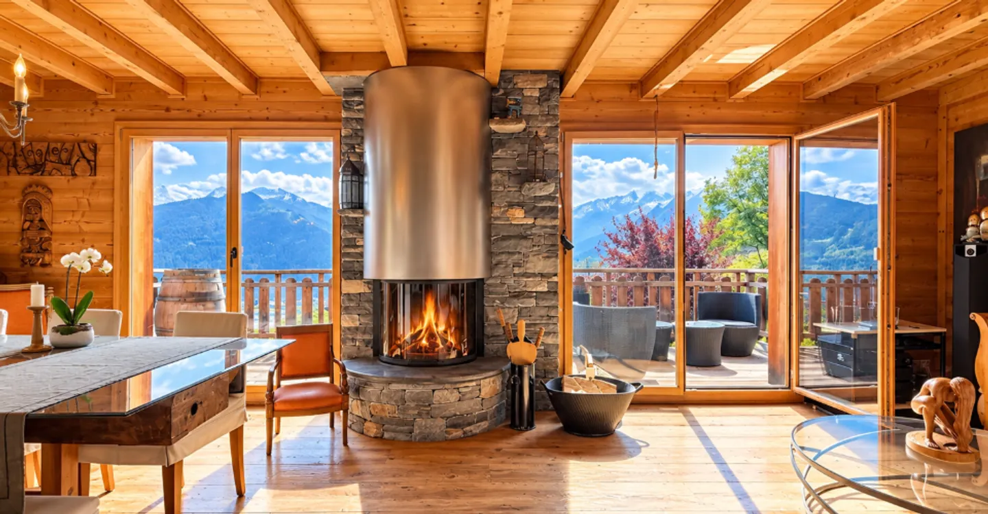 Peaceful chalet in Levron with four bedrooms and spectacular valley views - Photo 4 of 11