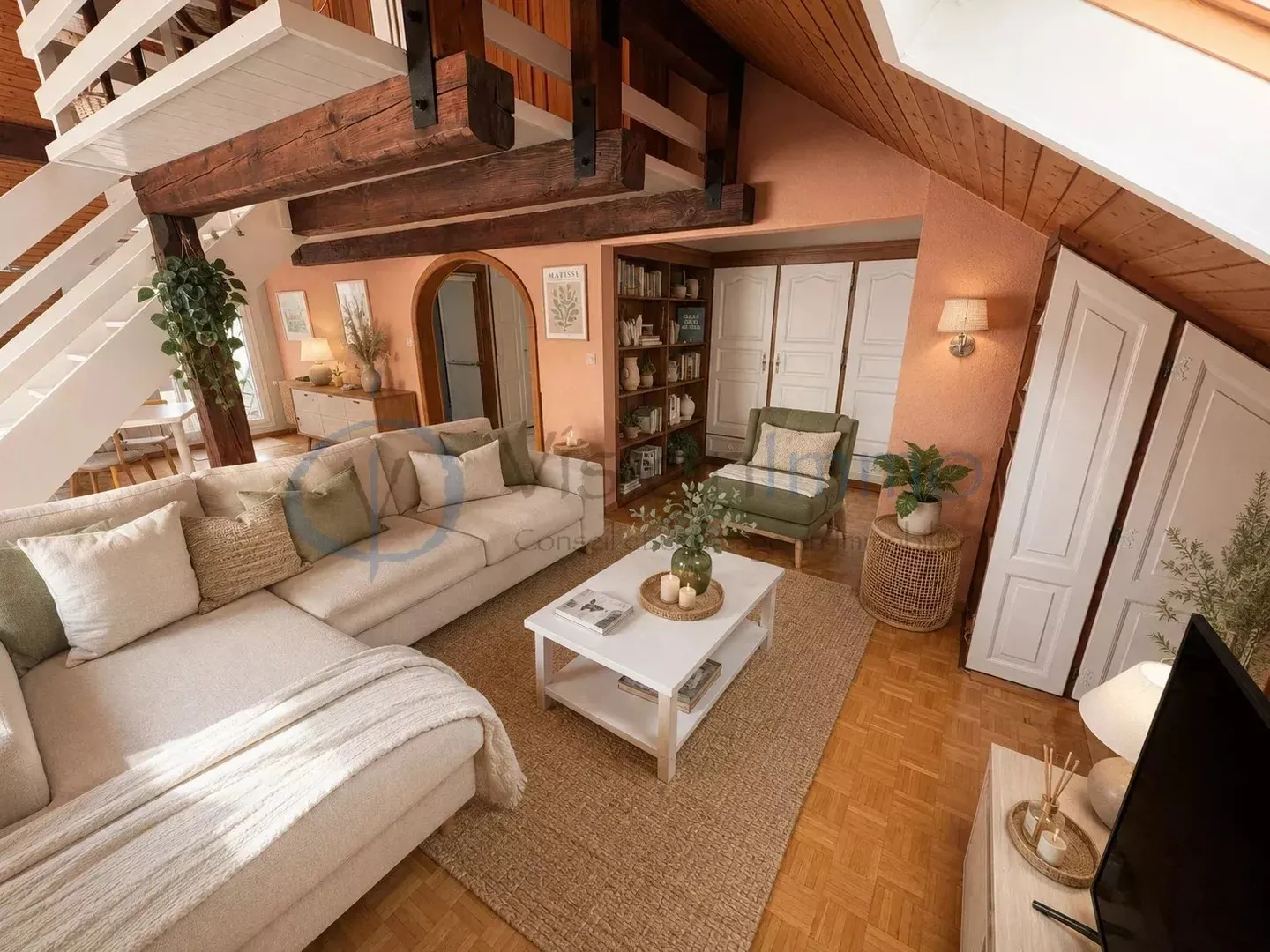 Charming Attic in Bernex Village - Photo 1 of 13