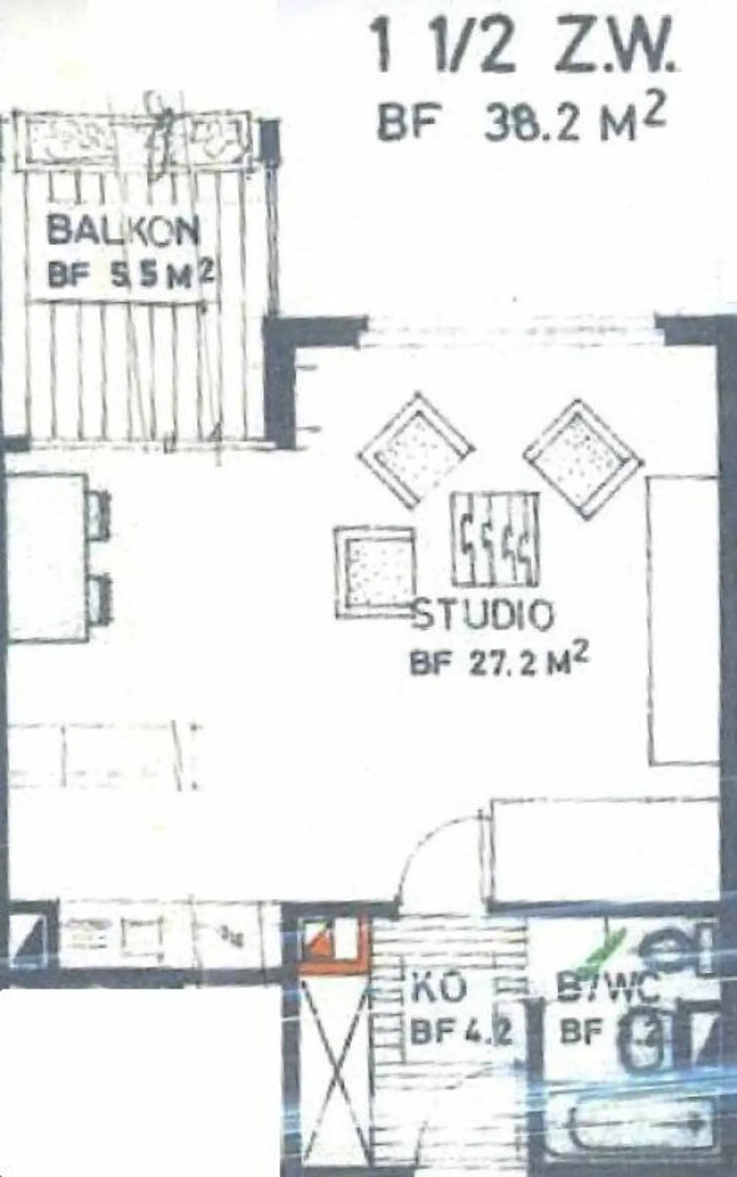 Gemütliche 1.5-Zimmer-Wohnung in ruhiger Lage in Dietikon - Photo 4 of 4