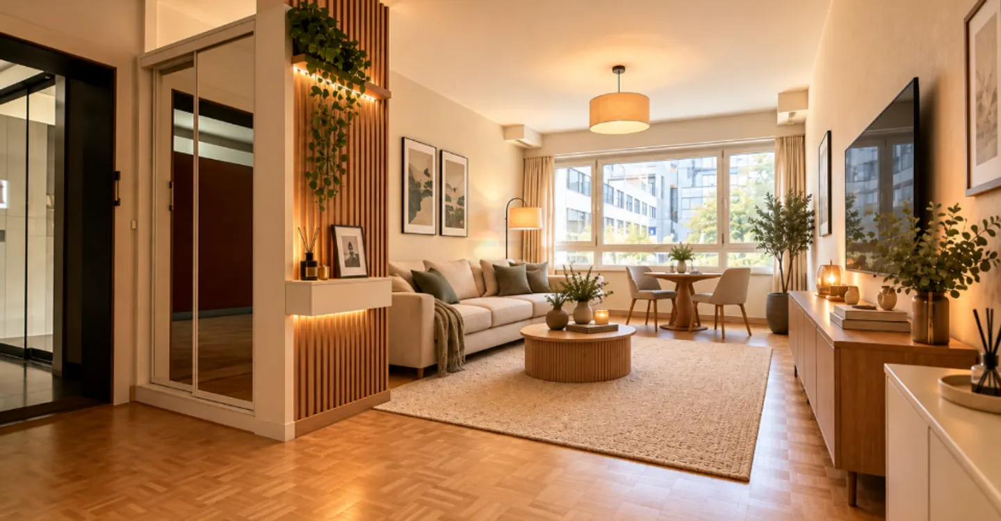 Incantevole studio di 44 m², situato in una zona molto ricercata. - Foto 1 di 3
