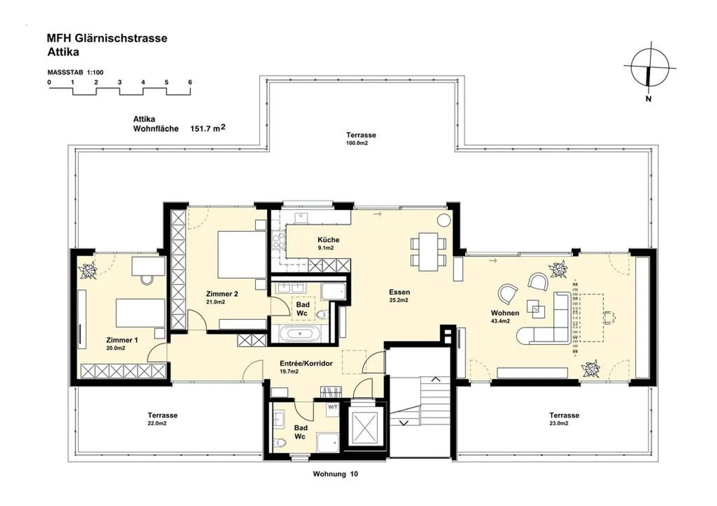 Penthouse with Stunning Lake View - Photo 10 of 10