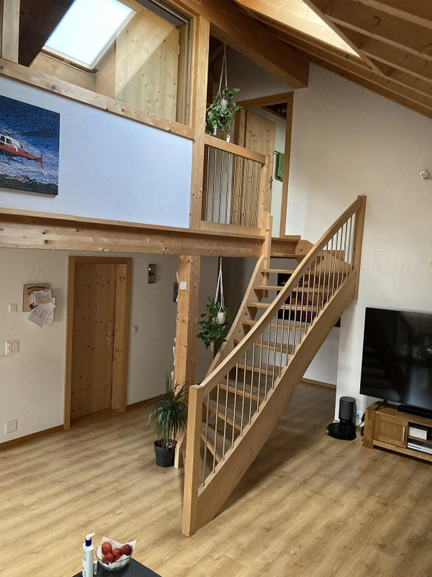 Appartement en duplex spacieux de 4,5 pièces dans un emplacement central à Schiers GR - Photo 3 sur 18