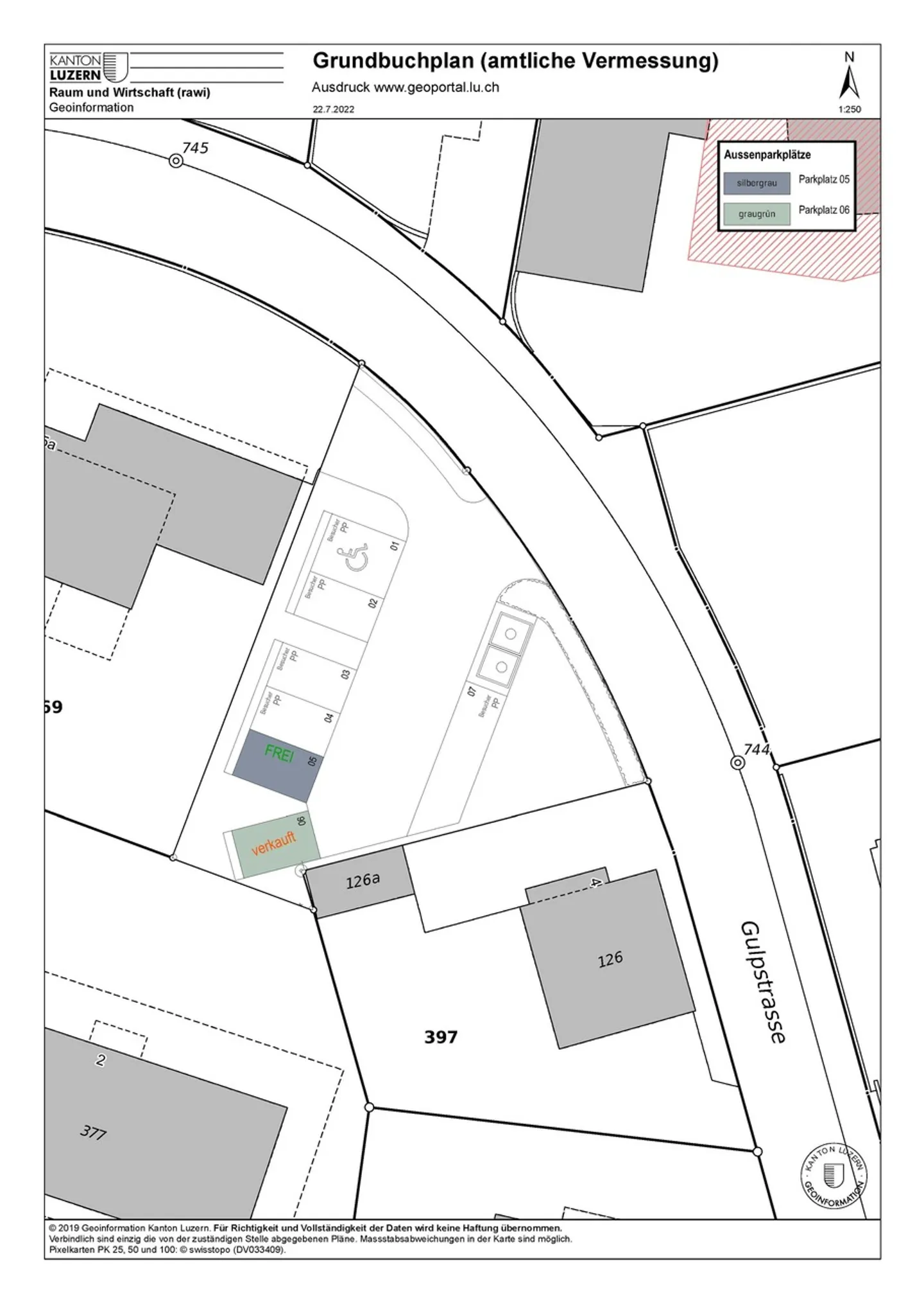 OUTDOOR PARKING SPACE IN 6130 WILLISAU - Photo 2 of 2